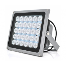 Прожектор направленный с сумеречным датчиком YOSO 12V 36W, 30LED, IP66, угол обзора 60°, дальность до 100м, 220*150*115мм