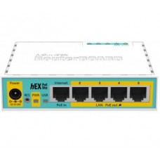 5-портовий маршрутизатор MikroTik hEX PoE lite (RB750UPr2)