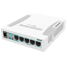 5-портовый гигабитный управляемый коммутатор MikroTik RB260GS (CSS106-5G-1S)