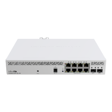 8-портовий керований PoE MikroTik CSS610-8P-2S+IN