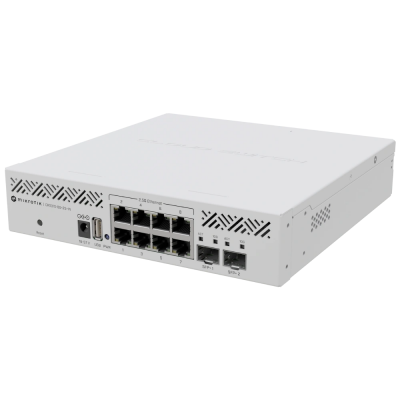 8-портовый коммутатор MikroTik CRS310-8G+2S+IN