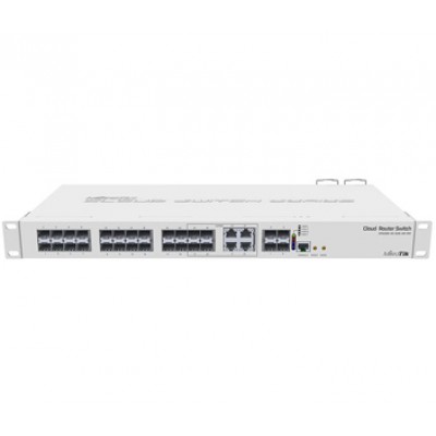 24-портовый управляемый SFP Layer 3 MikroTik CRS328-4C-20S-4S+RM