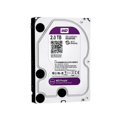 Жорсткий диск HDD Western Digital Purple 2TB 64MB WD20PURZ 3.5 SATA III