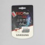 Карта памяти Samsung 64GB microSDXC C10 UHS-I U1 R100/W20MB/s Evo Plus V2