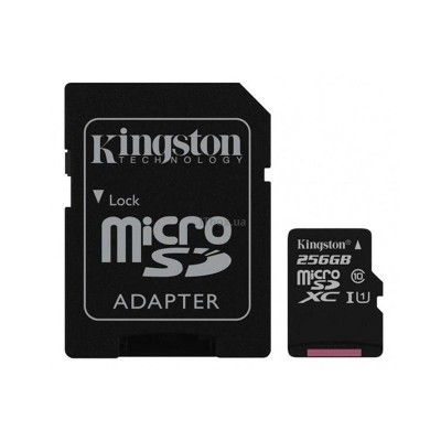 Карта пам'яті Kingston MicroSD 256Gb