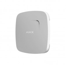 Датчик диму та чадного газу Ajax FireProtect Plus white (with CO), бездротовий