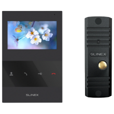 Комплект видеодомофона Slinex SQ-04(Black)+ML-16НD(Black)