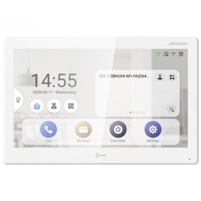 10" IP відеодомофон з Android DS-KH9510-WTE1