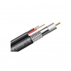 Кабель комбинированный FinMark F690BV-2x0.75 POWER экранированный черный