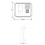 Термінал обліку робочого часу Zkteco MB460