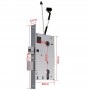 Автономний замок RFID SEVEN Lock SL-7731 Silver