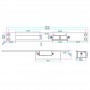 Електромеханічна клямка Yli Electronic YS-132NO (power open)
