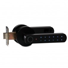 Электронный замок с биометрическим сканером Trinix TRL-5205BTF Tuya черного цвета