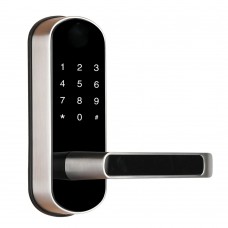 Електрозамок біометричний Trinix TRL-5107BTF Silver Right