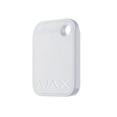 Бесконтактный брелок управления Ajax Tag white (10 штук)