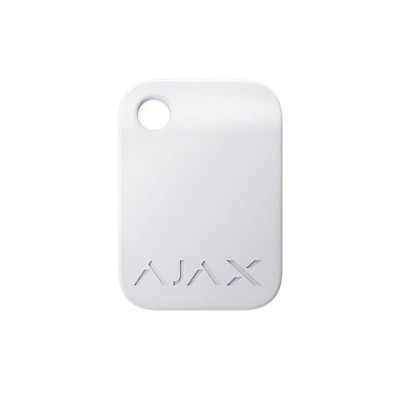 Бесконтактный брелок управления Ajax Tag white (10 штук)