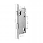 Двостулкова  мортиза 45Х85 TTLOCK