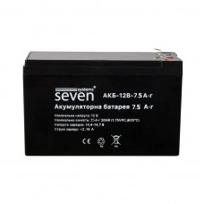 Акумуляторна батарея SEVEN 12В/7,5Аг