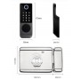 Умный биометрический замок SEVEN LOCK SL-7770BF