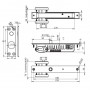 Замок електроригельний SEVEN BL-729