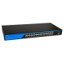 PoE коммутатор (switch) 24 порта SEVEN P-73224G-2SFP