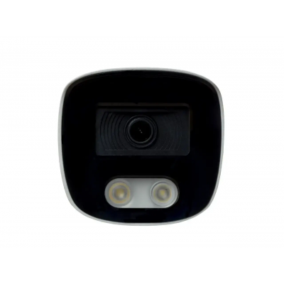 IP-відеокамера 5 Мп Full Color вулична SEVEN IP-7225PA-FC біла 2,8 мм