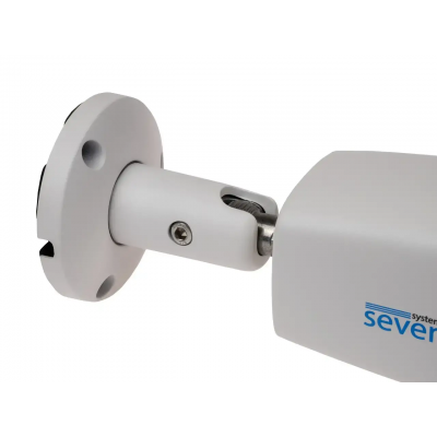 IP-відеокамера 5 Мп Full Color вулична SEVEN IP-7225PA-FC біла 2,8 мм