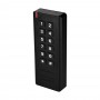 Клавіатура бездротова зі зчитувачем EM-Marine Trinix TRK-2201WR Black