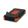Повербанк с солнечной панелью 20000mAh Power Bank Kraft TPB-1820SLP Orange беспроводная зарядка 18W QC2.0 LED-фонарь
