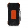 Повербанк с солнечной панелью 20000mAh Power Bank Kraft TPB-1820SLP Orange беспроводная зарядка 18W QC2.0 LED-фонарь