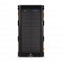 Повербанк с солнечной панелью 30000mAh Power Bank Kraft KPB-U1930HCSL Orange фонарь, динамогенератор