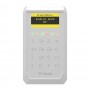 Клавіатура Tiras K-PAD OLED+ White з OLED-дисплеєм та вбудованим зчитувачем NFC/Mifare