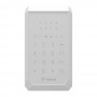Клавіатура Tiras K-PAD8+ White на 8 індикаторів зон з вбудованим зчитувачем NFC/Mifare