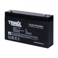 Аккумуляторная батарея гелевая 6В 7Ач Trinix TGL6V7Ah/20Hr GEL