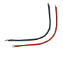 Комплект кабелей для аккумулятора (перемычки) длина 2 м с клеммами 8 мм, ток 250 А