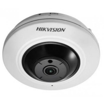 Камера відеоспостереження 5мп Fisheye IP Hikvision з функціями IVS і детектором осіб DS-2CD2955FWD-IS (1.05мм)