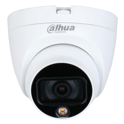Камера відеоспостереження 5 Мп Full-color HDCVI з мікрофоном DH-HAC-HDW1509TLQP-A-LED (3.6мм)