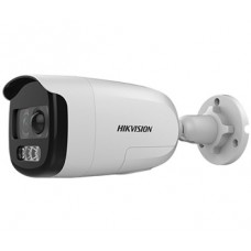 Камера 2Мп ColorVu Turbo HD с PIR датчиком и сиреной DS-2CE12DFT-PIRXOF (2.8мм)