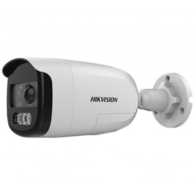 Камера відеоспостереження 2Мп ColorVu Turbo HD з PIR датчиком і сиреною DS-2CE12DFT-PIRXOF (2.8мм)