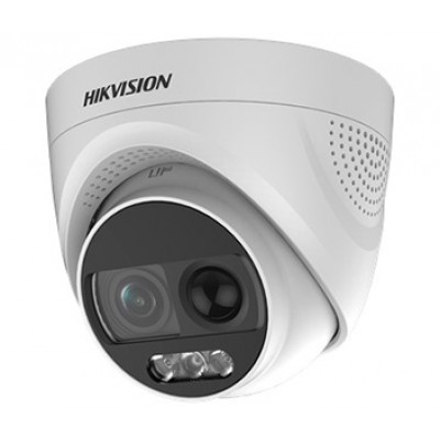 Камера видеонаблюдения 2Мп ColorVu Turbo HD с PIR и сиреной DS-2CE72DFT-PIRXOF (3.6мм)