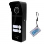 Викликова панель домофона з вбудованим зчитувачем карт SEVEN CP-7504/2 RFID чорна