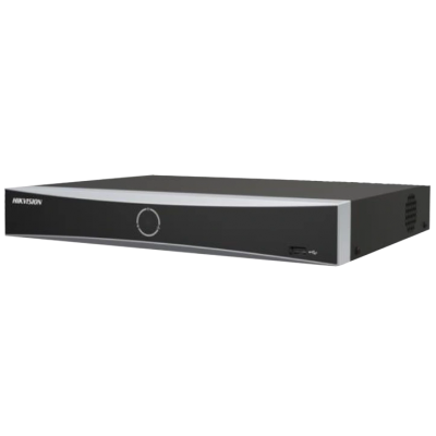 Відеореєстратор 8-канальний 1U K AcuSense 4K NVR DS-7608NXI-K1(B)