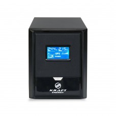 Источник бесперебойного питания KRF-B1000VA/600W(LCD)24V UPS Kraft