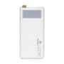 Повербанк 20000mAh Power Bank Kraft KPB-2320FCL White 22.5W QC3.0 LED-ліхтар