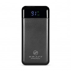 Повербанк 20000mAh Power Bank Kraft KPB-2120FCL Black 22.5W QC3.0 LED-ліхтар