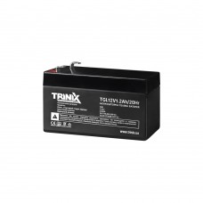 Акумуляторна батарея гелева 12В 1.2Аг Trinix TGL12V1.2Ah/20Hr GEL