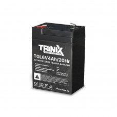 Аккумуляторная батарея гелевая 6В 4Ач Trinix TGL6V4Ah/20Hr GEL