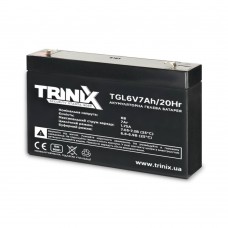 Аккумуляторная батарея гелевая 6В 7Ач Trinix TGL6V7Ah/20Hr GEL