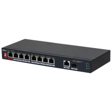 8-портовий некерований з PoE DH-PFS3110-8ET1GT1GF-96