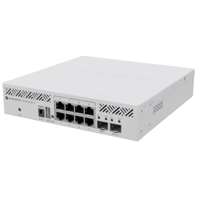 8-портовий комутатор MikroTik CRS310-8G+2S+IN